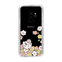 スリムプロテクションケース［ ちみたん - お花畑 - クリア ］