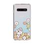 スリムプロテクションケース［ ちみたん - お花畑 - クリア ］
