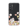 スリムプロテクションケース［ ちみたん - お花畑 - クリア ］