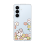 スリムプロテクションケース［ ちみたん - お花畑 - クリア ］