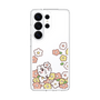 スリムプロテクションケース［ ちみたん - お花畑 - クリア ］