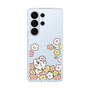 スリムプロテクションケース［ ちみたん - お花畑 - クリア ］