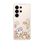 スリムプロテクションケース［ ちみたん - お花畑 - クリア ］