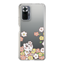 スリムプロテクションケース［ ちみたん - お花畑 - クリア ］