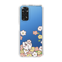 スリムプロテクションケース［ ちみたん - お花畑 - クリア ］