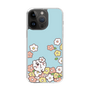 スリムプロテクションケース［ ちみたん - お花畑 - 青空 ］