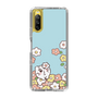 スリムプロテクションケース［ ちみたん - お花畑 - 青空 ］