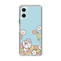 スリムプロテクションケース［ ちみたん - お花畑 - 青空 ］