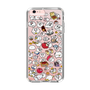スリムプロテクションケース［ ちみたん - ちみたんがいっぱい - クリア ］