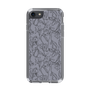 スリムプロテクションケース［ LAGUNAMOON - フラワーパターン - Dark blue ］