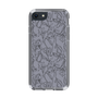 スリムプロテクションケース［ LAGUNAMOON - フラワーパターン - Dark blue ］