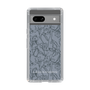 スリムプロテクションケース［ LAGUNAMOON - フラワーパターン - Dark blue ］