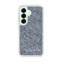 スリムプロテクションケース［ LAGUNAMOON - フラワーパターン - Dark blue ］