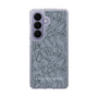スリムプロテクションケース［ LAGUNAMOON - フラワーパターン - Dark blue ］