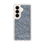スリムプロテクションケース［ LAGUNAMOON - フラワーパターン - Dark blue ］