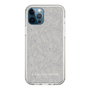 スリムプロテクションケース［ LAGUNAMOON - フラワーパターン - Grey ］