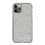 スリムプロテクションケース［ LAGUNAMOON - フラワーパターン - Grey ］
