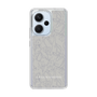 スリムプロテクションケース［ LAGUNAMOON - フラワーパターン - Grey ］