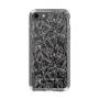 スリムプロテクションケース［ LAGUNAMOON - フラワーパターン - Clear×Grey ］