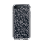 スリムプロテクションケース［ LAGUNAMOON - フラワーパターン - Clear×Grey ］