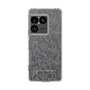 スリムプロテクションケース［ LAGUNAMOON - フラワーパターン - Clear×Grey ］