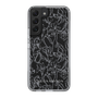スリムプロテクションケース［ LAGUNAMOON - フラワーパターン - Clear×Grey ］