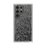 スリムプロテクションケース［ LAGUNAMOON - フラワーパターン - Clear×Grey ］