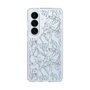 スリムプロテクションケース［ LAGUNAMOON - フラワーパターン - Clear×Grey ］