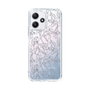 スリムプロテクションケース［ LAGUNAMOON - フラワーパターン - Clear×Grey ］