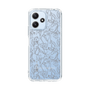 スリムプロテクションケース［ LAGUNAMOON - フラワーパターン - Clear×Grey ］
