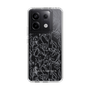 スリムプロテクションケース［ LAGUNAMOON - フラワーパターン - Clear×Grey ］