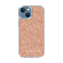 スリムプロテクションケース［ LAGUNAMOON - フラワーパターン - Orange ］