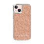 スリムプロテクションケース［ LAGUNAMOON - フラワーパターン - Orange ］
