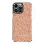 スリムプロテクションケース［ LAGUNAMOON - フラワーパターン - Orange ］