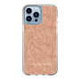 スリムプロテクションケース［ LAGUNAMOON - フラワーパターン - Orange ］