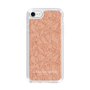 スリムプロテクションケース［ LAGUNAMOON - フラワーパターン - Orange ］