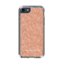 スリムプロテクションケース［ LAGUNAMOON - フラワーパターン - Orange ］