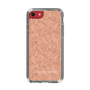 スリムプロテクションケース［ LAGUNAMOON - フラワーパターン - Orange ］