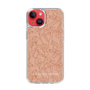 スリムプロテクションケース［ LAGUNAMOON - フラワーパターン - Orange ］