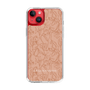 スリムプロテクションケース［ LAGUNAMOON - フラワーパターン - Orange ］