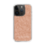 スリムプロテクションケース［ LAGUNAMOON - フラワーパターン - Orange ］