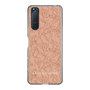 スリムプロテクションケース［ LAGUNAMOON - フラワーパターン - Orange ］