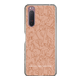 スリムプロテクションケース［ LAGUNAMOON - フラワーパターン - Orange ］