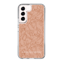 スリムプロテクションケース［ LAGUNAMOON - フラワーパターン - Orange ］