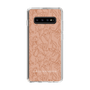 スリムプロテクションケース［ LAGUNAMOON - フラワーパターン - Orange ］