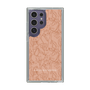 スリムプロテクションケース［ LAGUNAMOON - フラワーパターン - Orange ］