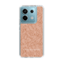 スリムプロテクションケース［ LAGUNAMOON - フラワーパターン - Orange ］