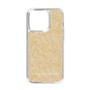 スリムプロテクションケース［ LAGUNAMOON - フラワーパターン - Yellow ］