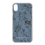 スリムプロテクションケース［ LAGUNAMOON - ボタニカル - Blue ］