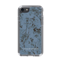 スリムプロテクションケース［ LAGUNAMOON - ボタニカル - Blue ］